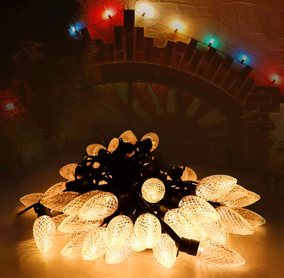 Lichterketten mit C9-Glühbirnen