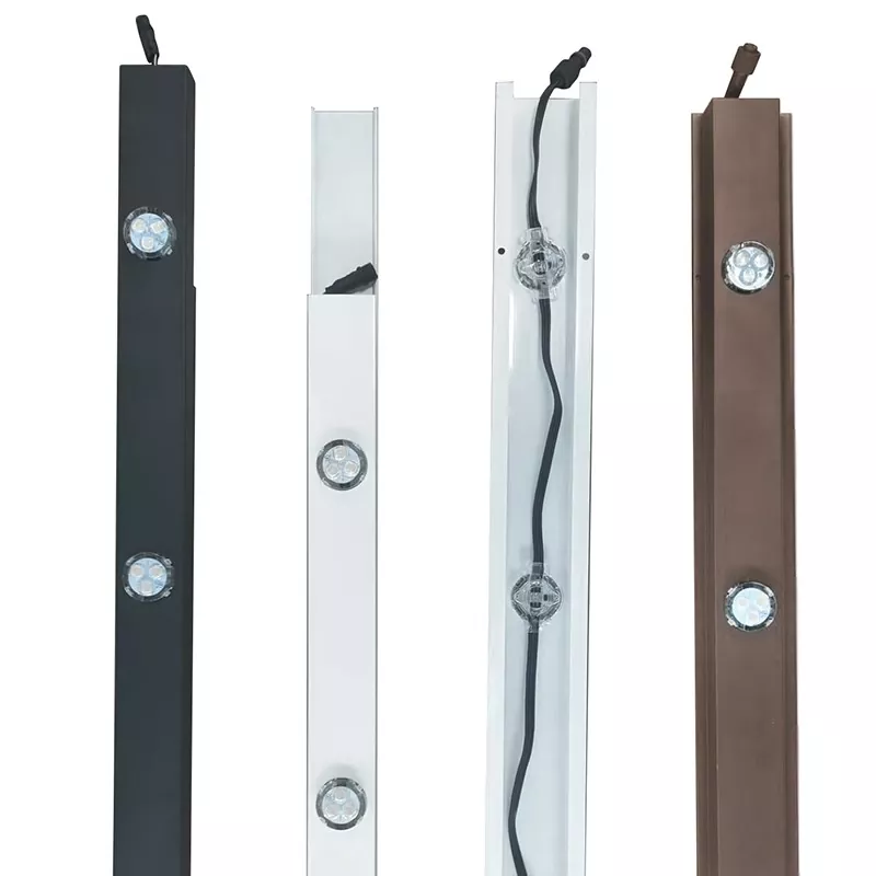 Ein- und zweigleisige Aluminiumschienen